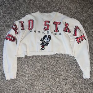 abercrombie ohio state crewneck